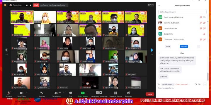 Webinar Penguatan Resiliensi Tenaga Kesehatan di Masa Pademi Covid-19 dengan Aktivasi Endorphin